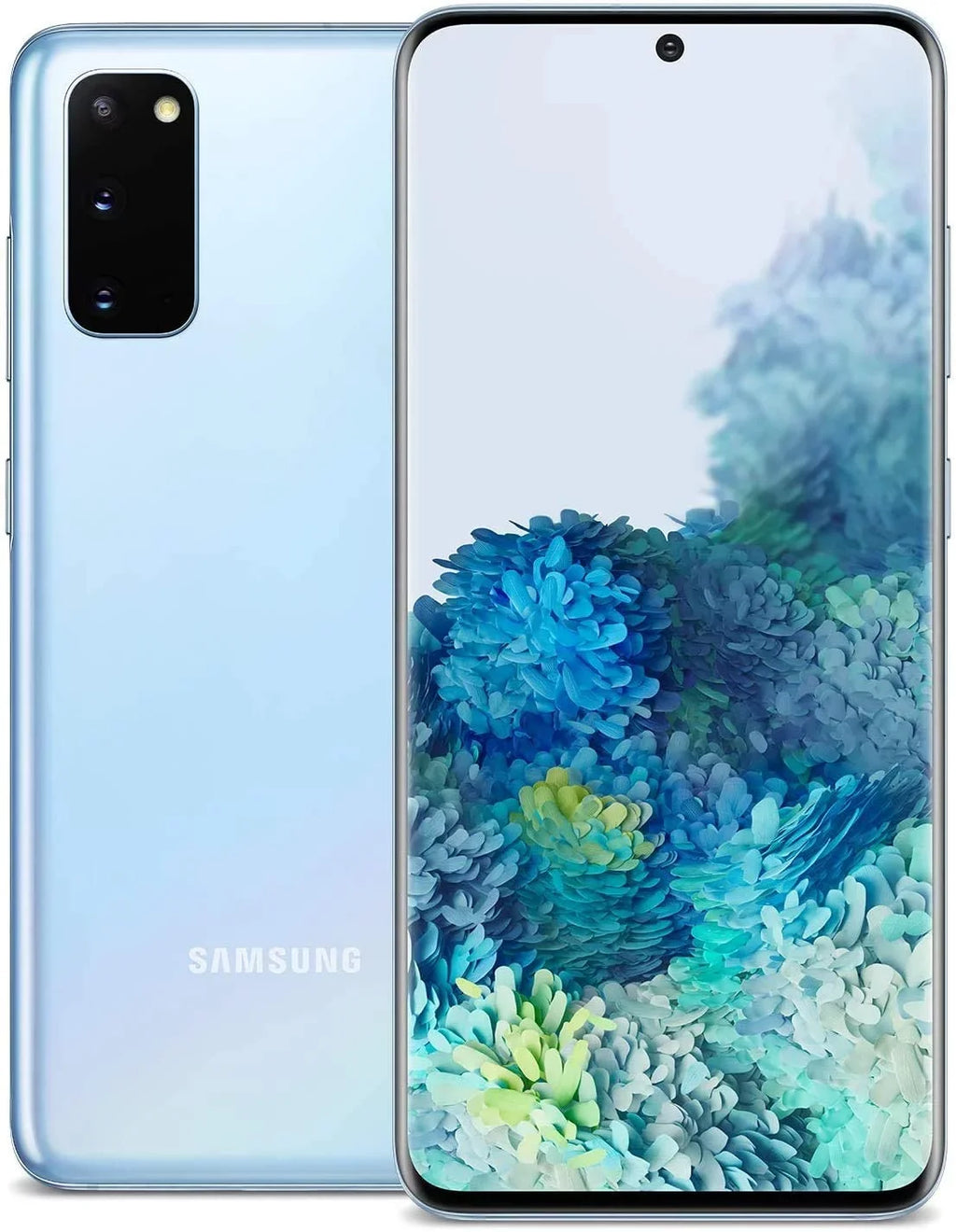 Restored Samsung Galaxy S20 5G 128GB Cloud Blue (GSM Unlocked) Cellphone Excellent (Refurbished)