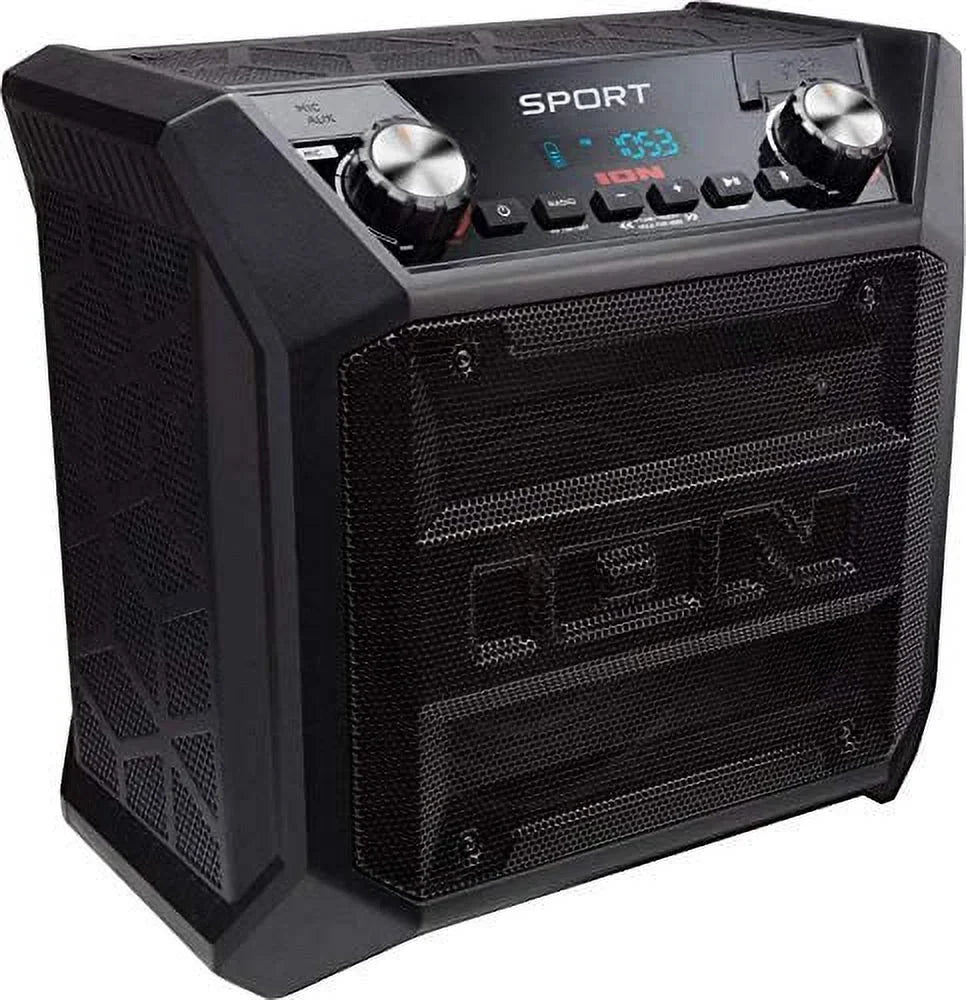 Restored ION Audio SPORT Wireless All-Weather Rugged Bluetooth Speaker System (Sport Tailgater) (Refurbished)