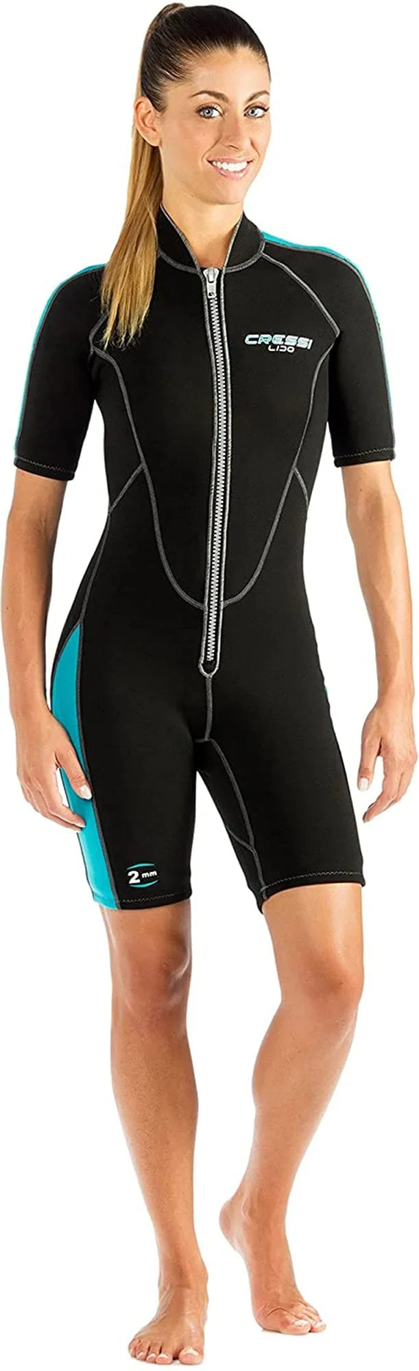 Cressi 2mm Lido Women's Shorty Wetsuit