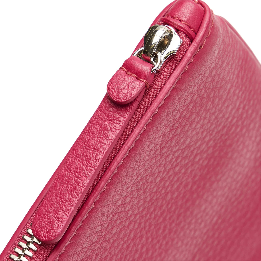 Pre-Owned Authenticated Balenciaga XS Everyday Pouch Calf Leather Pink Women (Good)