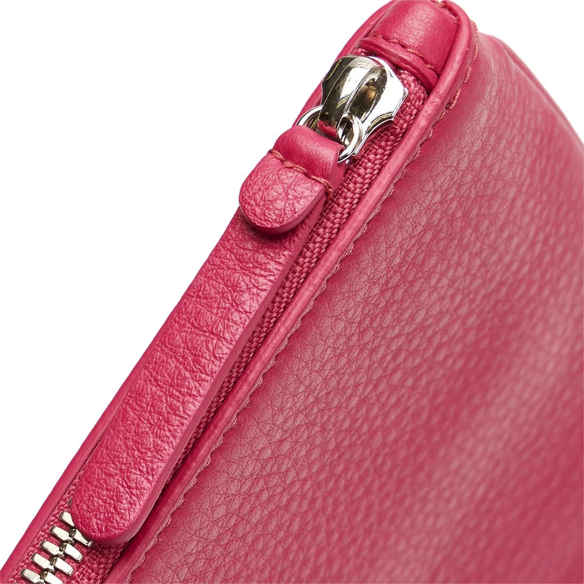 Pre-Owned Authenticated Balenciaga XS Everyday Pouch Calf Leather Pink Women (Good)
