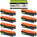 GREENCYCLE 8 Pack Compatible for 94A CF294A Black Toner Cartridge Replacement with Laserjet Pro M118dw MFP M148fdw M148dw M149 M149fdw Printer