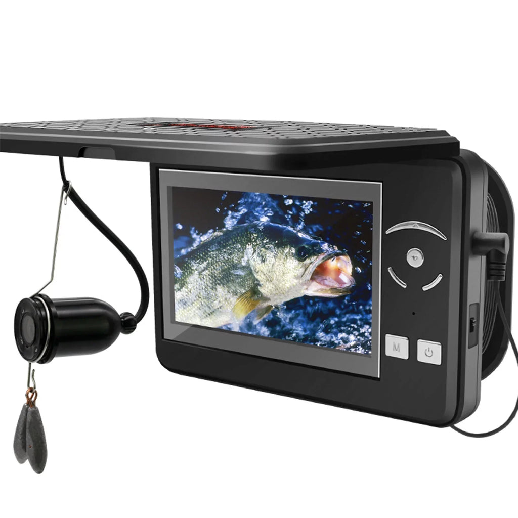 Portable Underwater Fishing Camera Waterproof 720P Fish Finder with LCD Display Ideal for Sea Boat Fishing