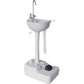 Hike Crew Portable Camping Sink, 19.7 in L x 12.9 in W, 5 gal. Tank & Basin - White