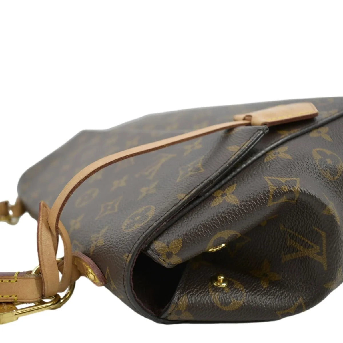Pre-owned LOUIS VUITTON Cluny MM Monogram Canvas Shoulder Bag Brown