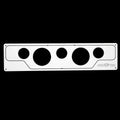 Sea Fox Boat Blank Panel | 21 1/2 x 5 1/8 Inch White Aluminum
