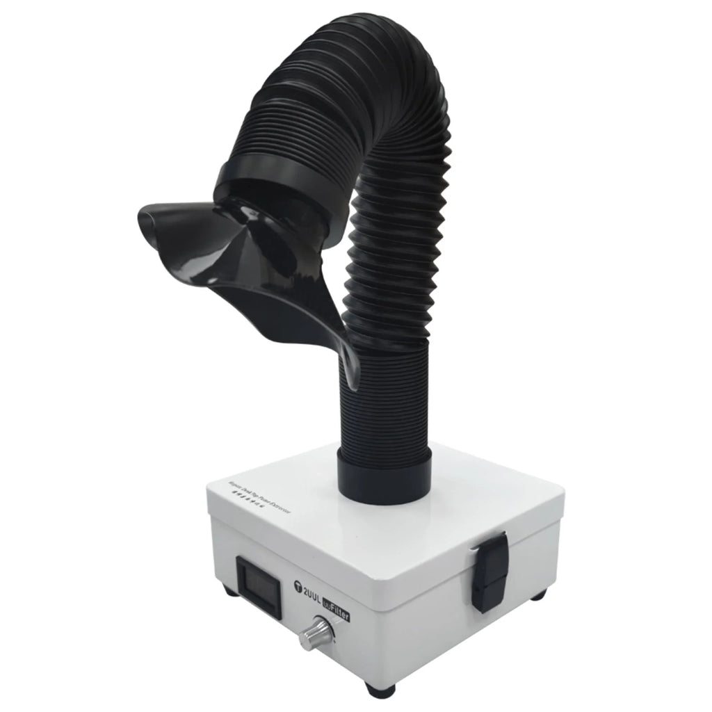 Desktop Fume Extractor: Efficient Soldering Smoke Absorbing Instrument for DIY Working, Ideal for Soldering Stations, Spray Painting, and Wood Burning