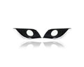 Fog Light Cover - Compatible/Replacement for '15-19 Nissan Versa Sedan SV/SE/SL- Bezel With Hole Black & Chrome Molding - Pair, Left Driver + Right Passenger Set - 622566W80A, 622576W80A