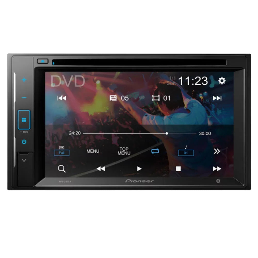 KIT2609 Bundle with Pioneer Multimedia DVD Car Stereo and Installation Kit - for 2013-2015 Nissan Titan w/Oversized Radio / Bluetooth Touchscreen, Backup Camera, 2 Din Dash Kit