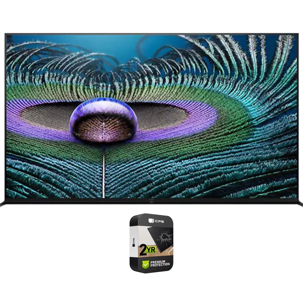 Restored Sony KD65X80J 65" X80J 4K Ultra HD LED Smart TV (2021 Model) Bundle with Premium 2 YR CPS Enhanced Protection Pack (Refurbished)