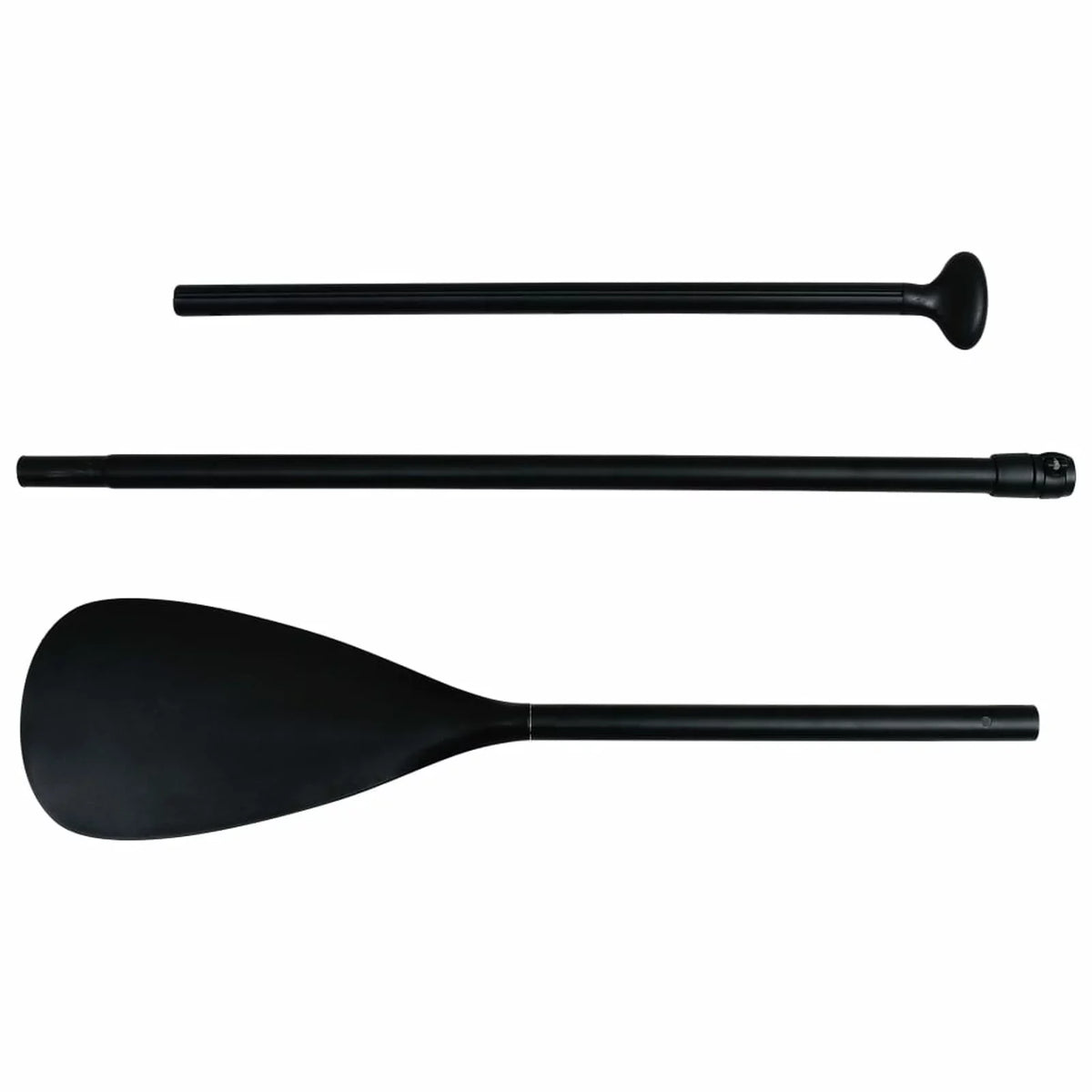 MABOTO Inflatable Paddleboard Set Black and White
