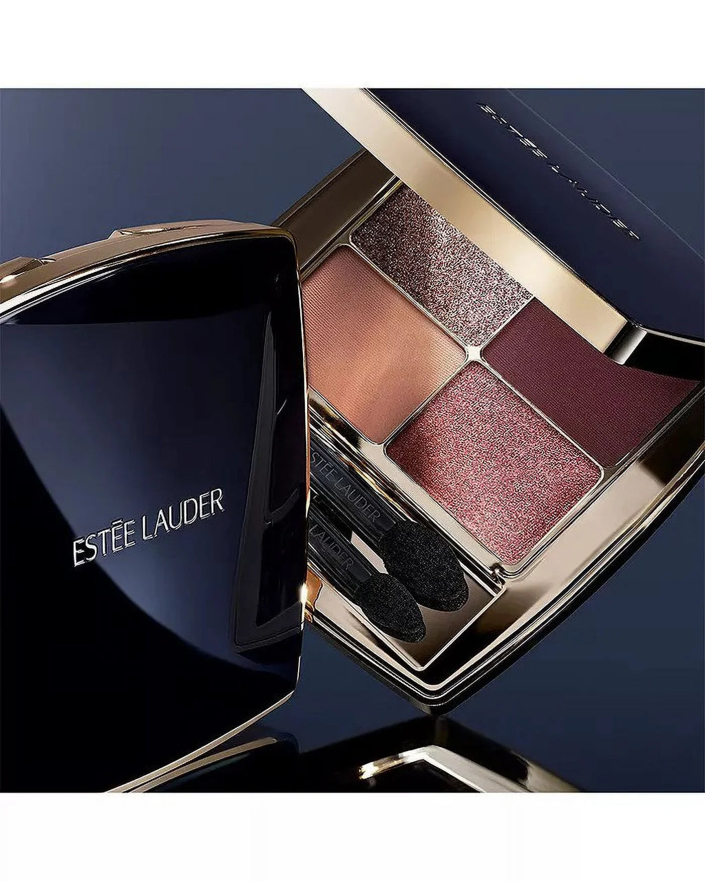 Estee Lauder Pure Color Envy Luxe Eyeshadow Quad - 06 Metal Moss , 0.21 oz Eye Shadow