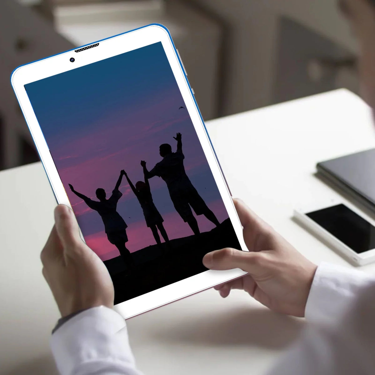 lulshou HD 7 Inch 8 Core Android Tablet IPS High Definition Screen WiFi Bluetooth Voice Call Game Video Learning Tablet SIM Card Communication Function