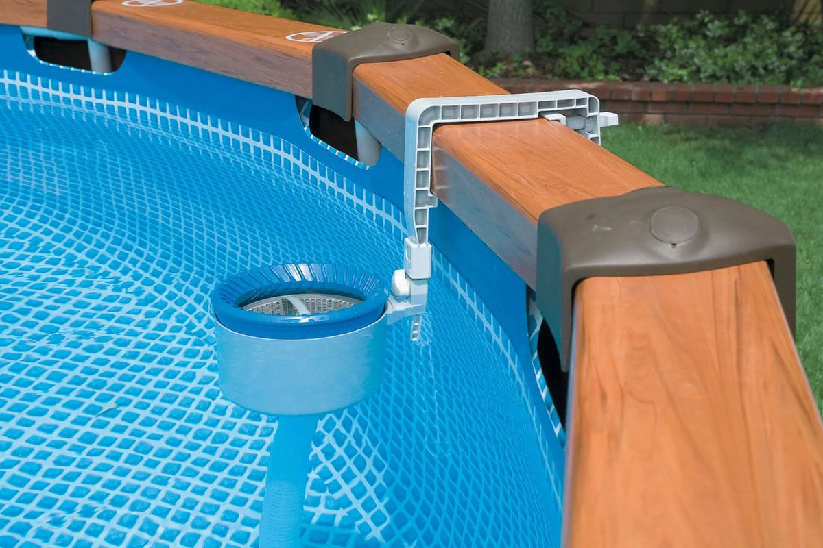 Intex Saltwater System for Pool with Intex Wall Mount Pool Surface Skimmer