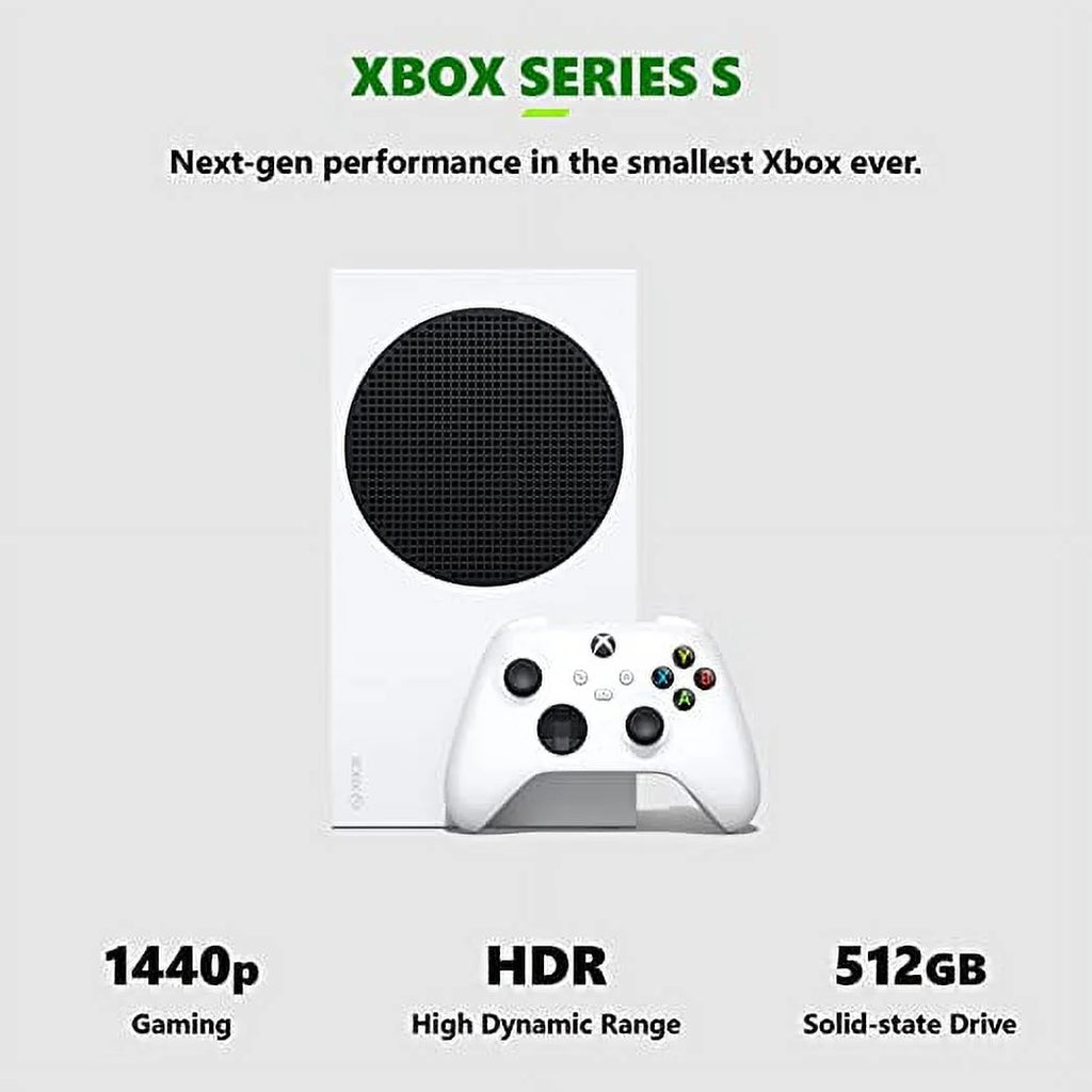 Pre-Owned XBOX SERIES S 512GB GAME CONSOLE RRS-00001 - WHITE (Refurbished)