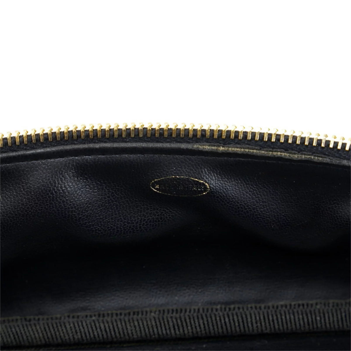 Pre-Owned Chanel Cocomark Bicolore Vanity Bag Handbag Black Lambskin Ladies CHANEL (Fair)