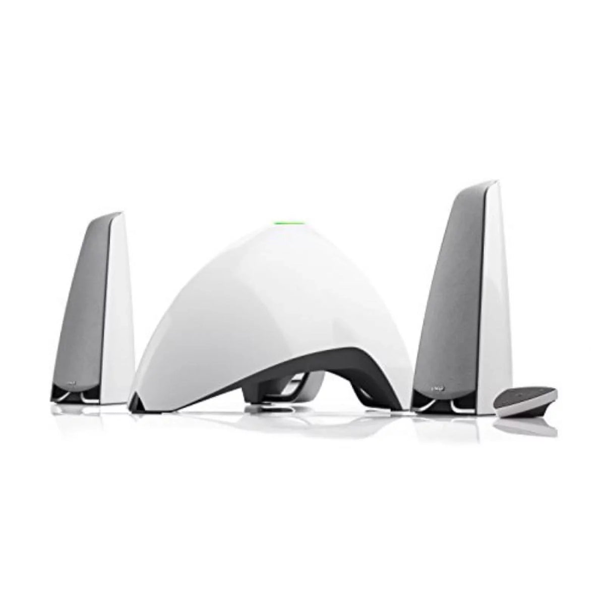 Edifier Prisma Encore e3360 - Speaker system - for PC - 2.1-channel - wireless - Bluetooth - 64 Watt (total) - white