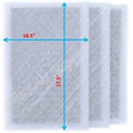 RAYAIR SUPPLY 20x30 Replacement Filter Pads Compatible with Air Ranger Air Cleaner 20x30 Refills (3 Pack) WHITE