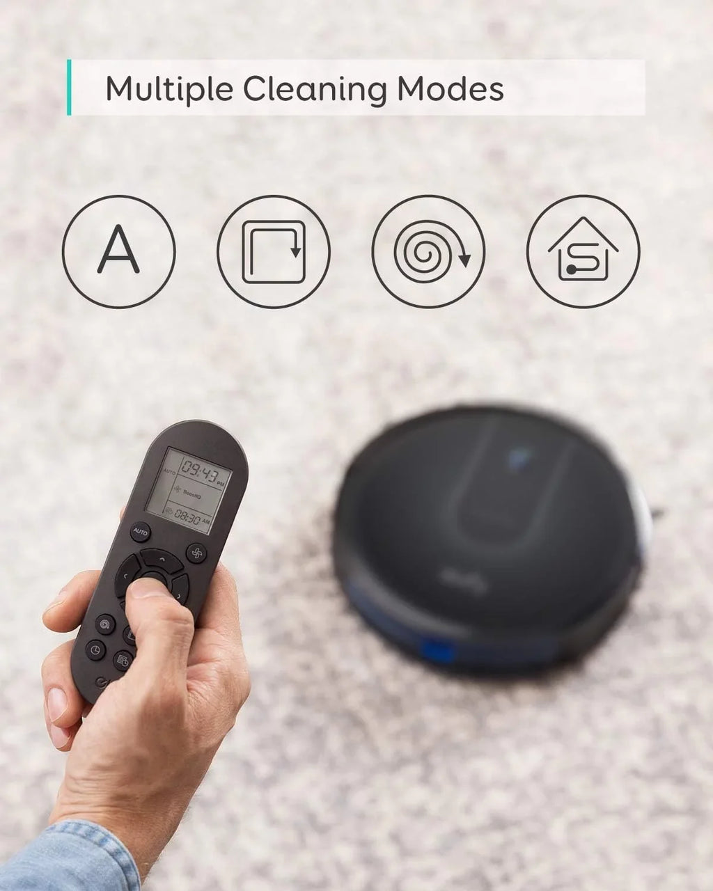 Open Box Eufy by Anker BoostIQ RoboVac 12 Robot Vacuum Cleaner AK-T2109112 - Black