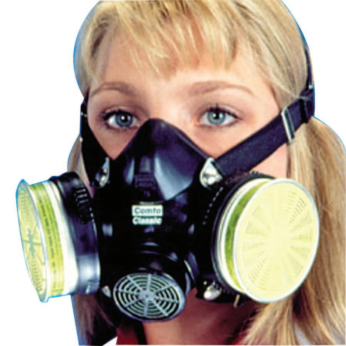 MSA Comfo Classic Respirators, Medium, Silicone