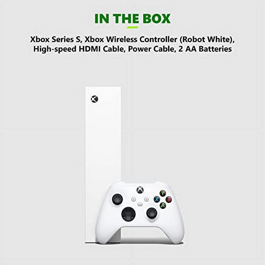 Pre-Owned XBOX SERIES S 512GB GAME CONSOLE RRS-00001 - WHITE (Refurbished)
