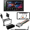 KIT4861 Bundle for 2000-2005 Chevy Venture Van W/ Pioneer AVH-241EX Double DIN Car Stereo with Bluetooth/Backup Camera/Installation Kit/in-Dash DVD/CD AM/FM 6.2" Touchscreen Digital Media Receiver