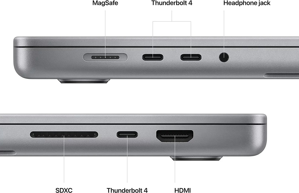 MacBookPro_16" M2 Pro with 12-core CPU and 19-core GPU, 512GB Solid State Drive - Space Gray MNW83LL/A