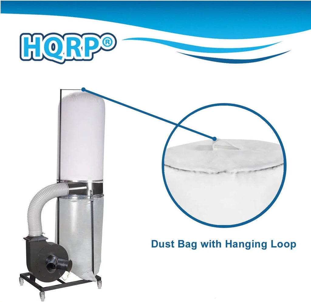 Dust Collector Bag, 15" X 24", 1 Micron Filter, Compatible With 70006 70335, Fits Most Dust Collector Systems