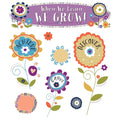 Carson-Dellosa You-Nique When We Learn, We Grow! Mini Bulletin Board Set, Multicolor, Grades K-5