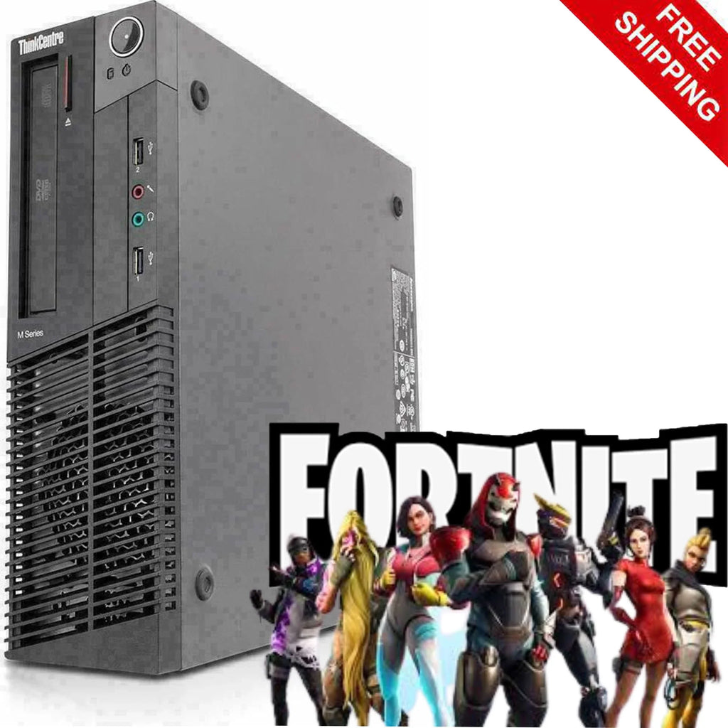 Core Intel Core i5 16GB 128GB Solid State Drive+1TB WIFI Win OS 10 Pro For Fortnite Gaming Computer PC