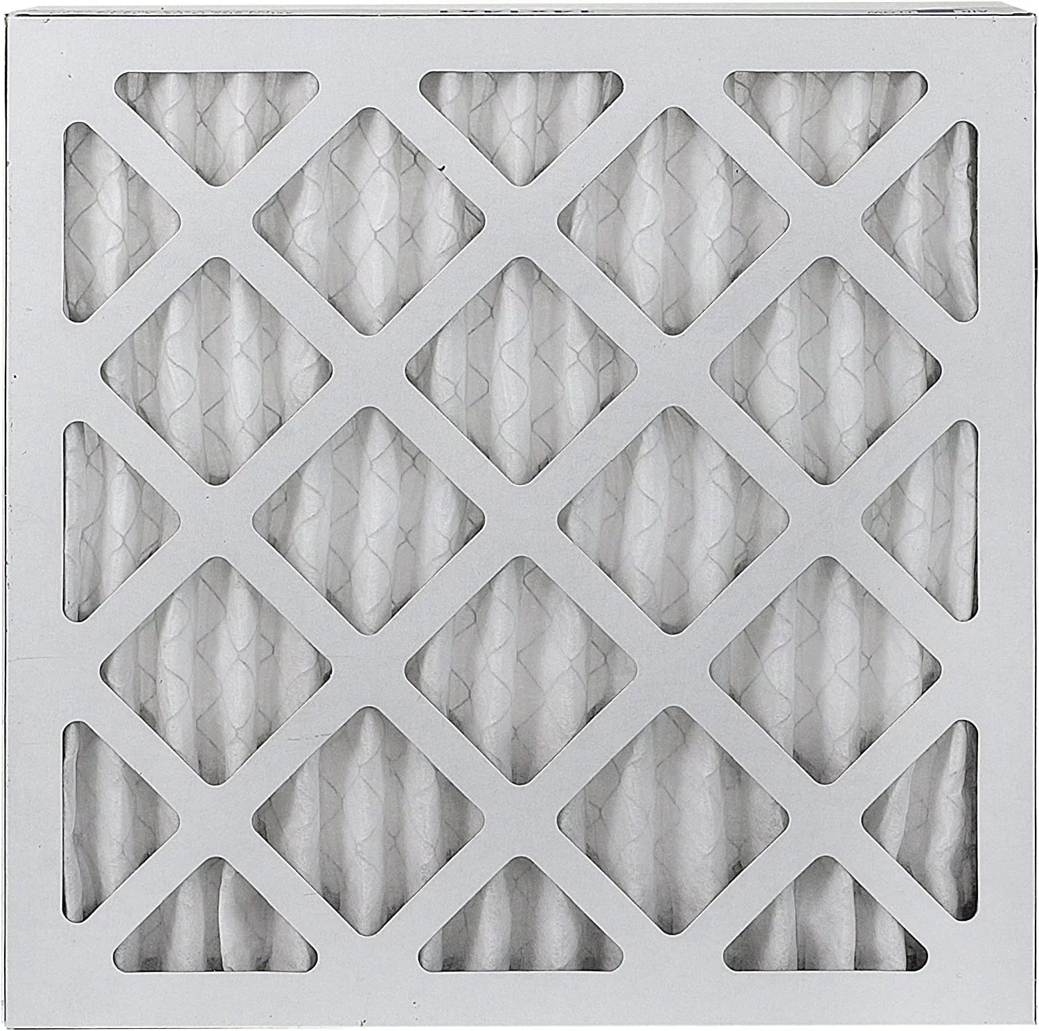 Filterbuy 20x20x1 MERV 8 Pleated HVAC AC Furnace Air Filters (4-Pack)