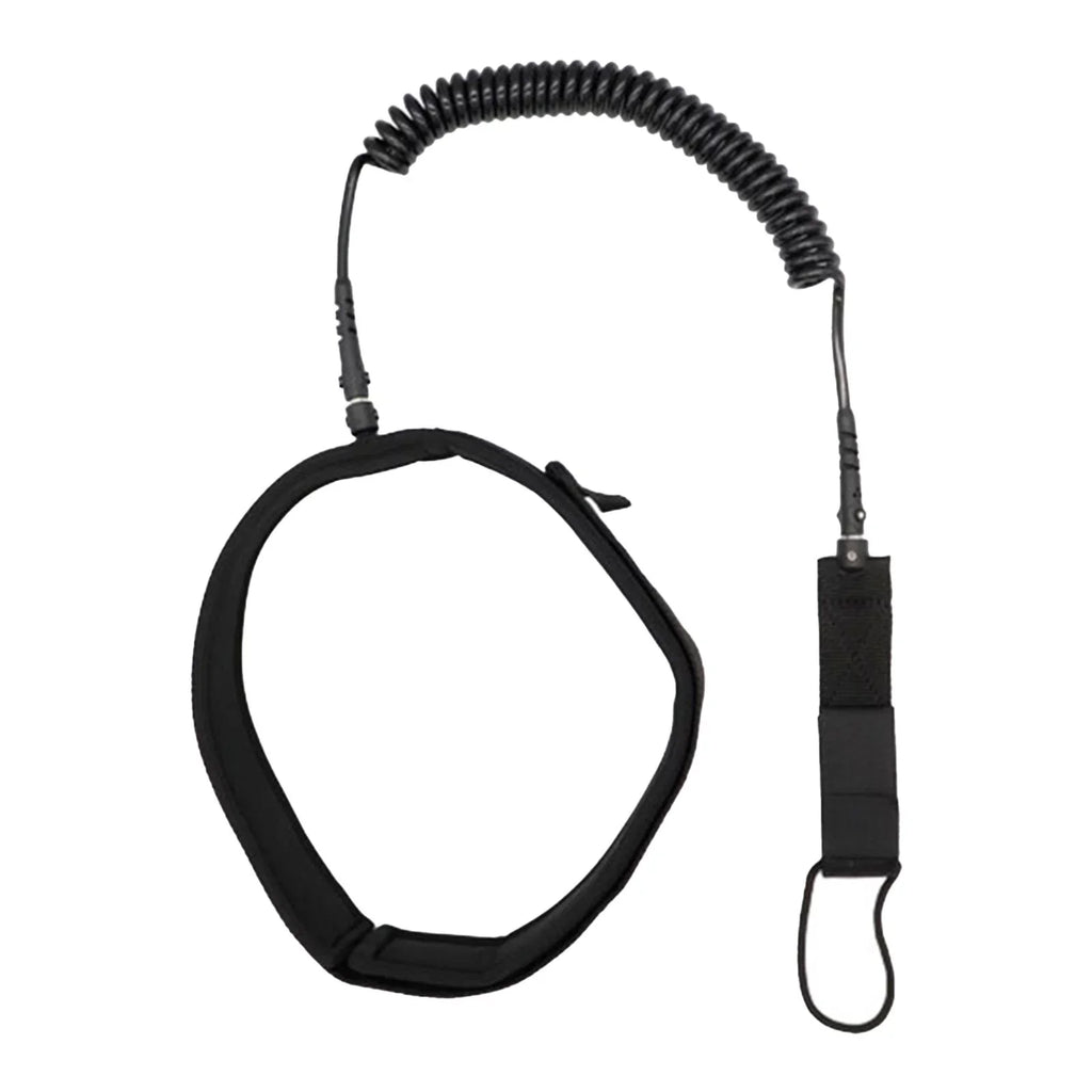 Surfboard Leash Coiled Surfing Leash Paddle Board Waist Belt Surf Leash for Water Sports Stand up Paddleboard, Shortboard, Skimboard, Longboard 10FT