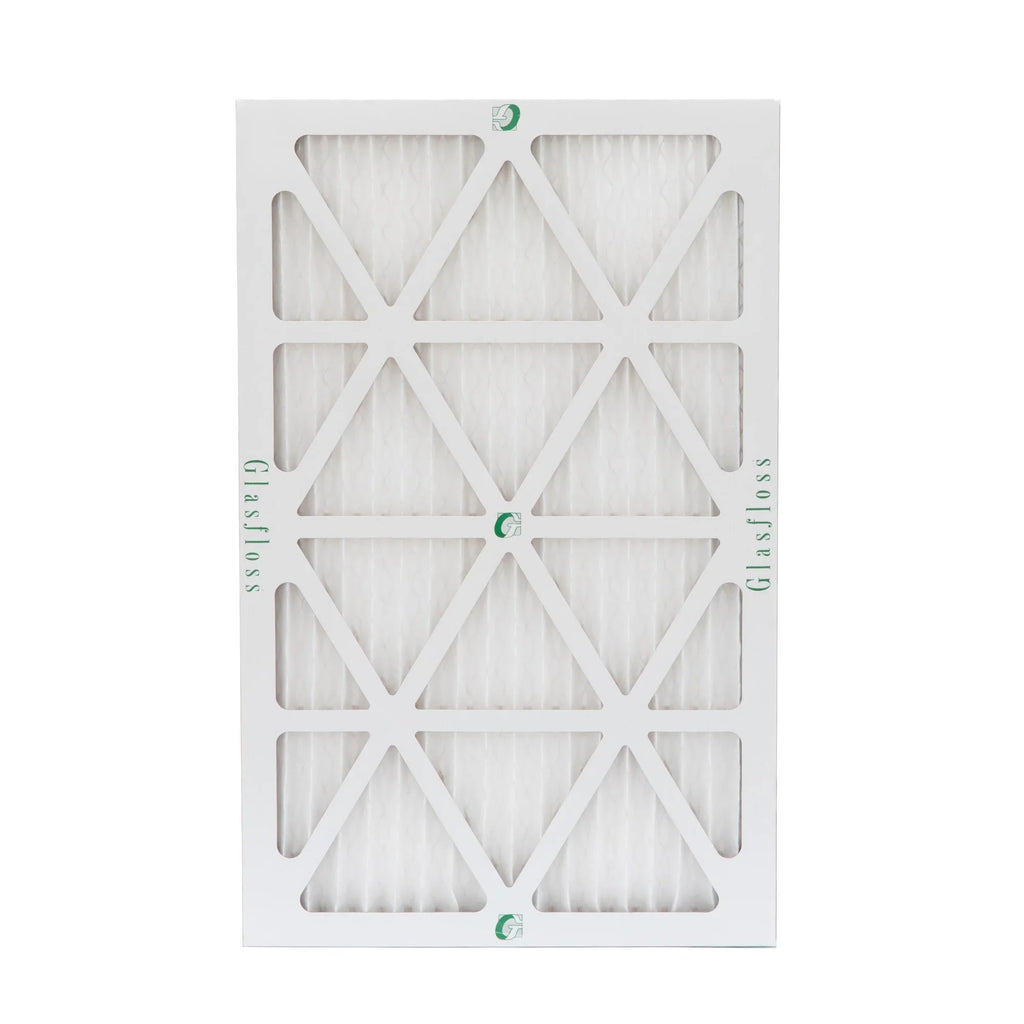 Glasfloss ZL 14x25x1 MERV 10 Pleated AC Furnace Air Filters. Box of 4. Exact Size: 13-1/2 x 24-1/2 x 7/8