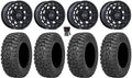 Black Rhino Chamber 14" Wheels Bk 30" Trail Saw 2.0 Tires Sportsman RZR Ranger
