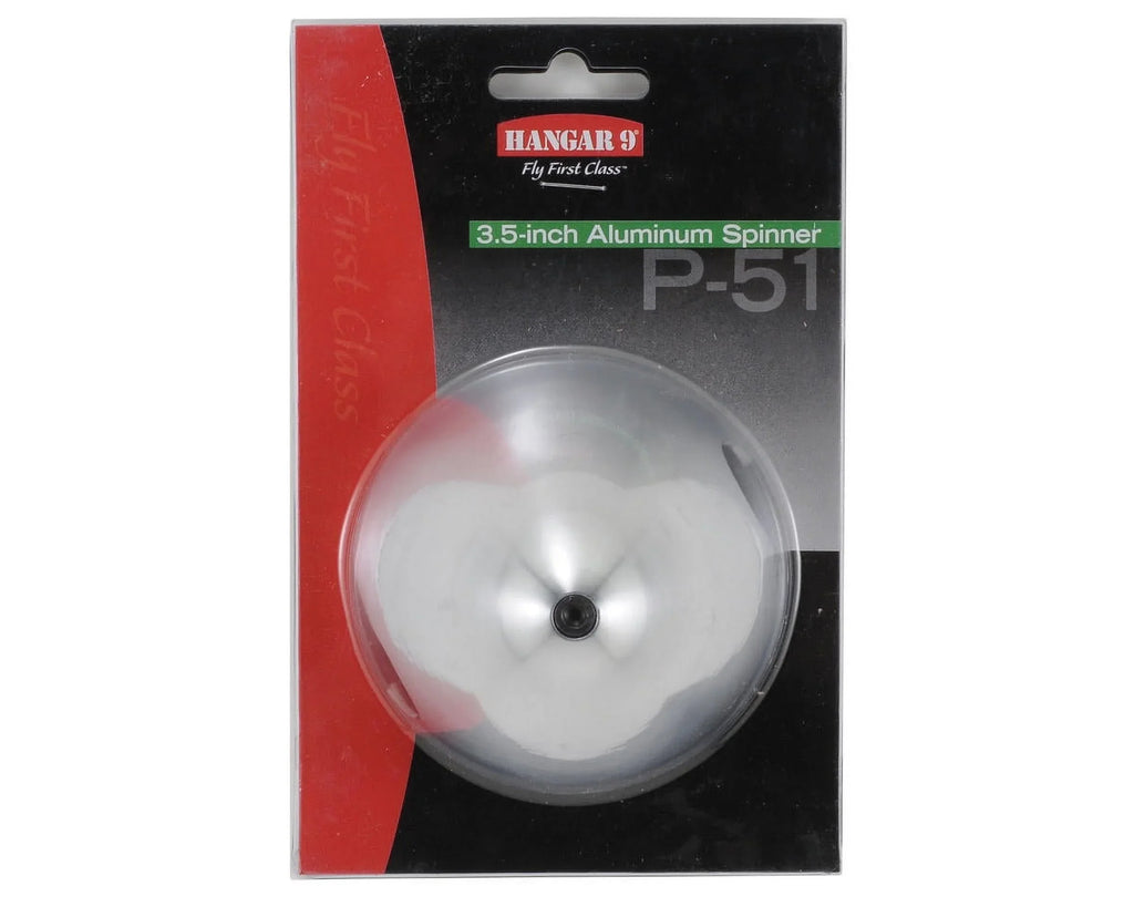 Hangar 9 3-1/2 Aluminum Spinner P51 HAN99006 Spinners & Hub Nuts