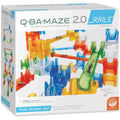 MindWare Q-BA-MAZE 2.0: Rails Builder with FREE Light-Up Cube Pack - Ages 6+