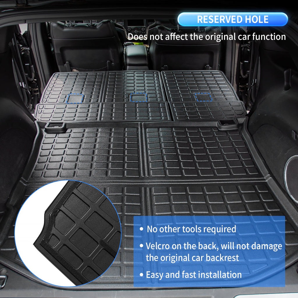Fit 2011-2021 Jeep Grand Cherokee 2022 2023 Grand Cherokee WK Trunk Mat Backrest Mats