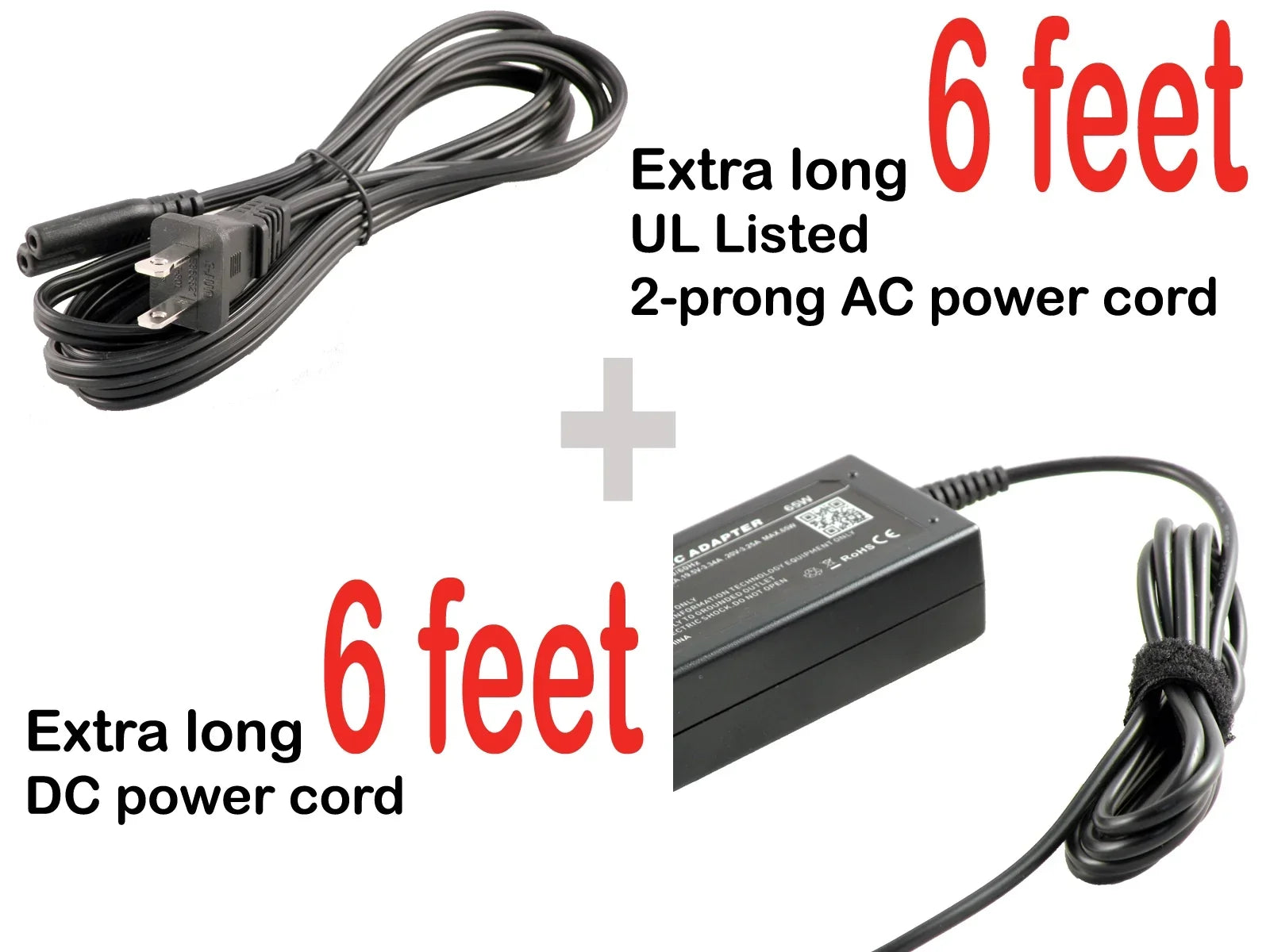 iTEKIRO 90W AC Adapter for Latitude XFR D630, XT Tablet PC, XT2, XT2n, XT3 - P05S001, Z, Zn; Precision 15 3540, 15 3541, M1210, M140, M20, M2300