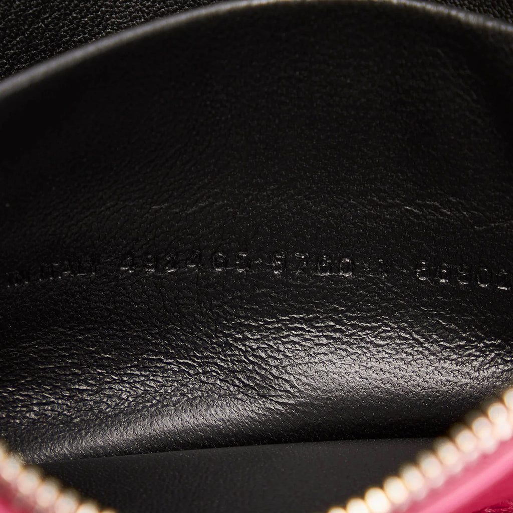 Pre-Owned Authenticated Balenciaga XS Everyday Pouch Calf Leather Pink Women (Good)