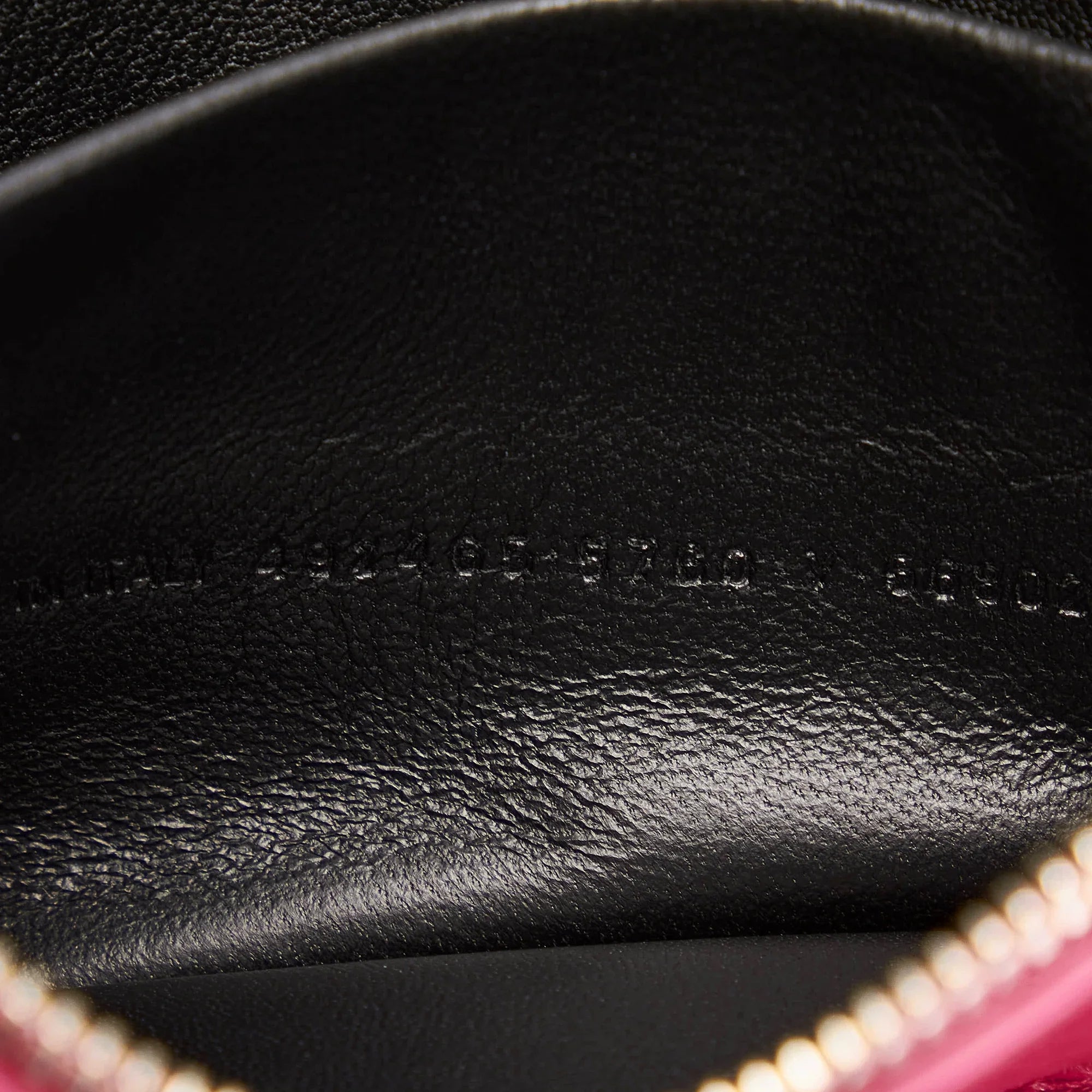 Pre-Owned Authenticated Balenciaga XS Everyday Pouch Calf Leather Pink Women (Good)