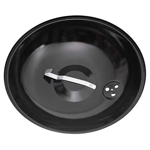 Charcoal Grill 18 Inch for Outdoor Cooking BBQ Barbecue Coal Kettle Bowl Grill Portable Heavy Duty Round with Wheels for Patio Backyard Camping