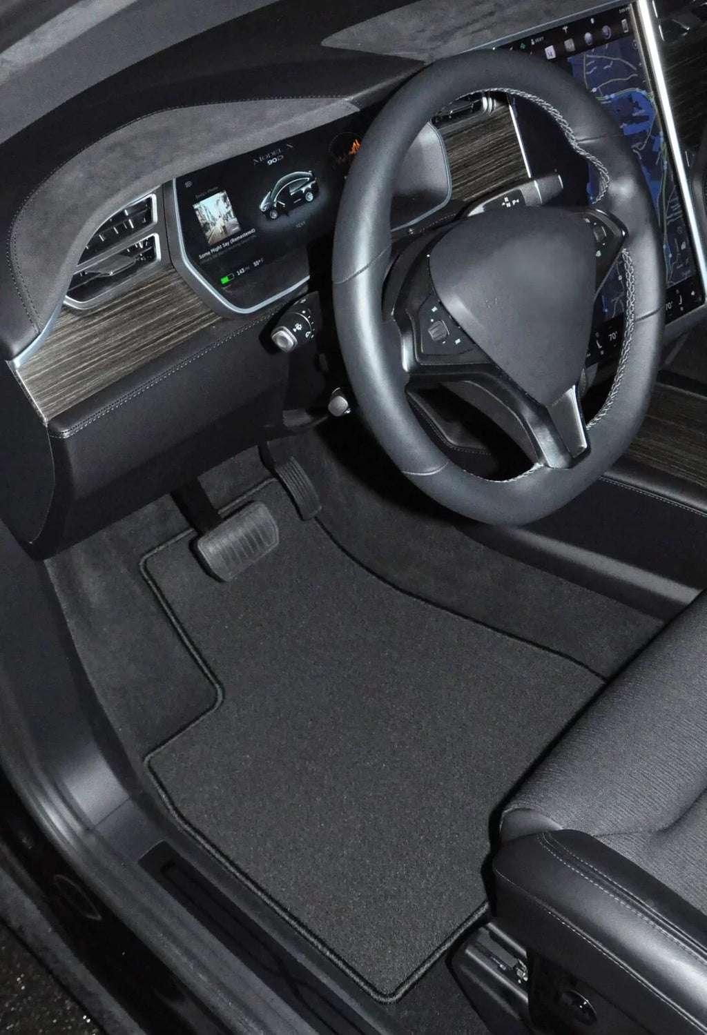 GGBAILEY Ford Explorer Black Classic Carpet Car Mats / Floor Mats, Custom Fit for 2015, 2016, 2017, 2018, 2019 – Large Trunk / Cargo Car Mat