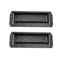 under Seat Storage Box Decoration Bins Cubby Drawer Container Seat Drawer Hidden 2Pieces