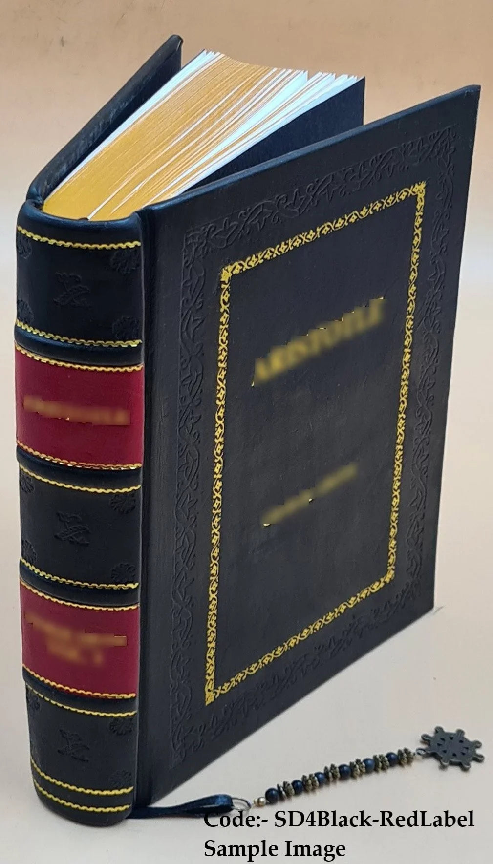 Doctrine of the Manifestations of the Son of God Under the Economy of the Old Testament 1852 [Premium Leather Bound]