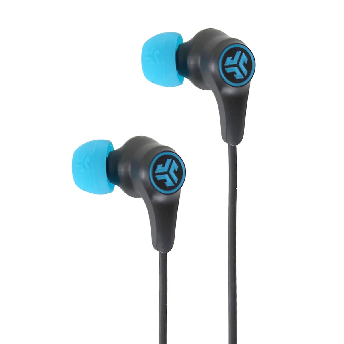 Nintendo Switch Lite (Blue) with JLab Play Gaming Wireless Bluetooth Earbuds - Black/Blue