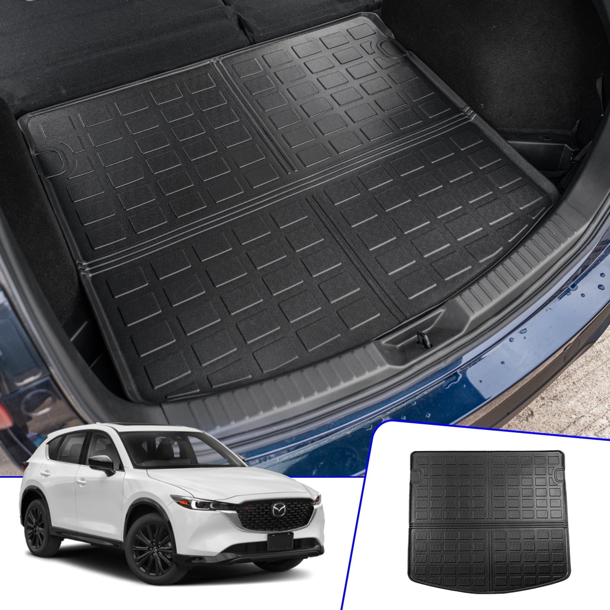Fit 2023 2024 Mazda CX5 Trunk Mat Cargo Mat Cargo Liner All Weather Trunk Liner Mazda CX-5 Accessories