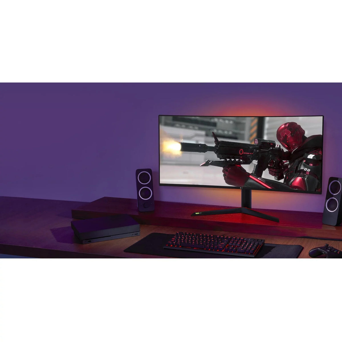 LG UltraGear 38GN95B-B 37.5" Nano IPS 1ms QHD (3840 x 1600) 144Hz (160Hz Overclock), DisplayHDR 600, NVIDIA G-Sync Compatibility Curved Gaming Monitor