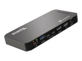 Plugable USB-C and Thunderbolt Dock - 40Gbps with 96W Charging, Compatible with Mac and Windows OS Laptops, DisplayPort and HDMI, 2x USB-C, 3x USB 3.0, Gigabit Ethernet, Audio Jack