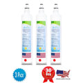 ZUMA Brand , Water Filters , Model # ZWFZ1-RF750 , Compatible with Subzero® BI36UIDSPHRH - 3 Pack - Made in U.S.A.