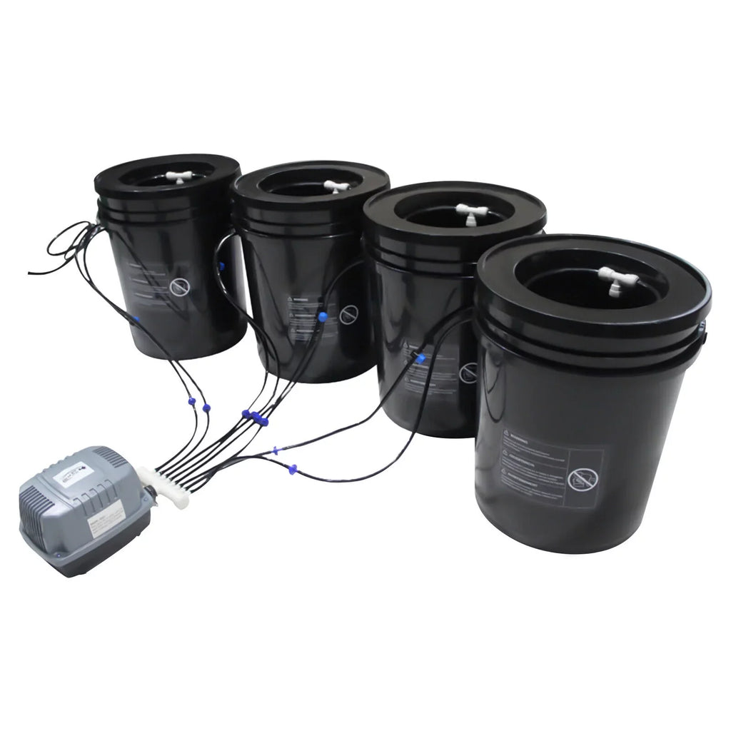 Miumaeov Hydroponics Growing System Garden System 5-Gallon Deep Water Culture Hydroponic Bucket System Hydroponics Grow Kit
